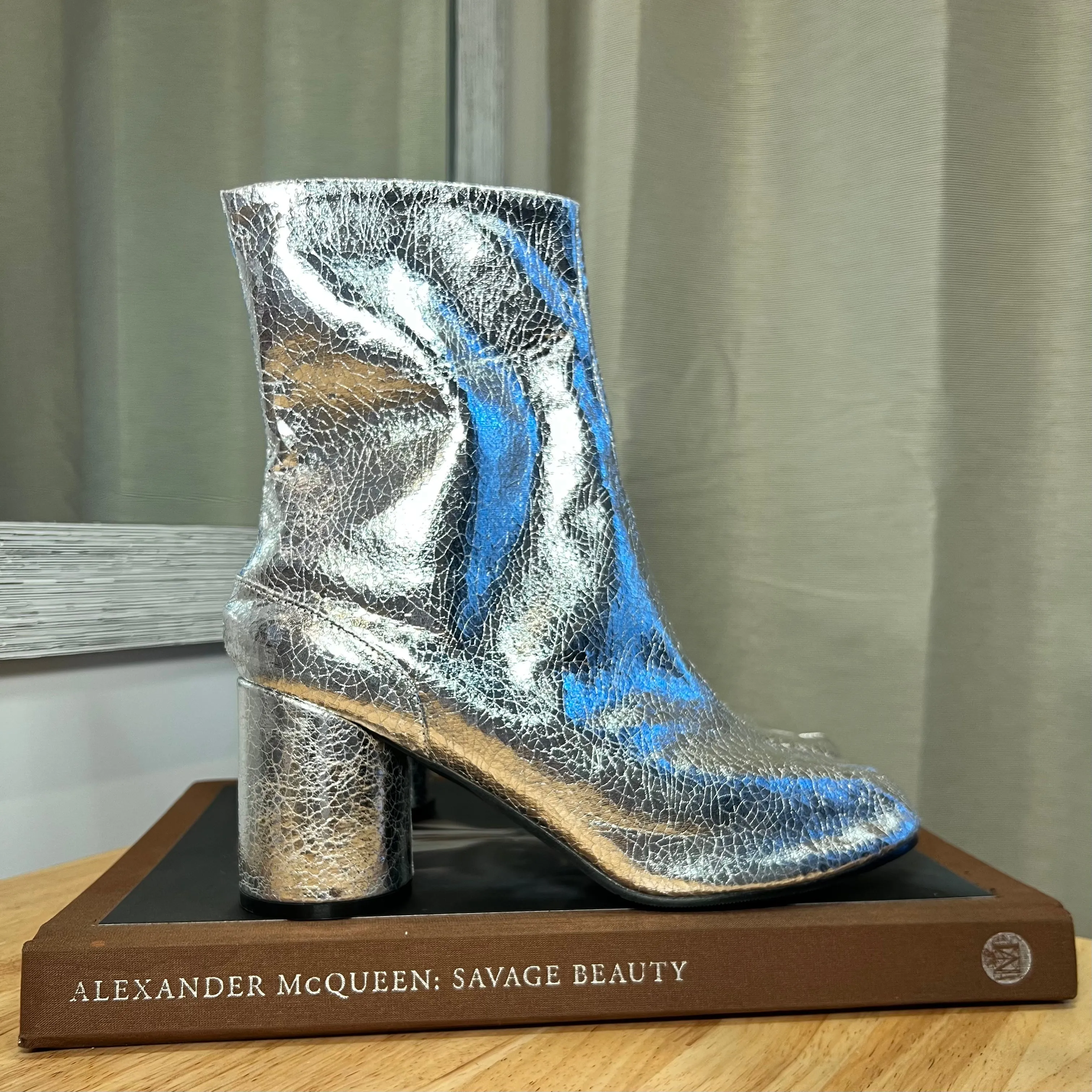 FOILED Tabi Boots