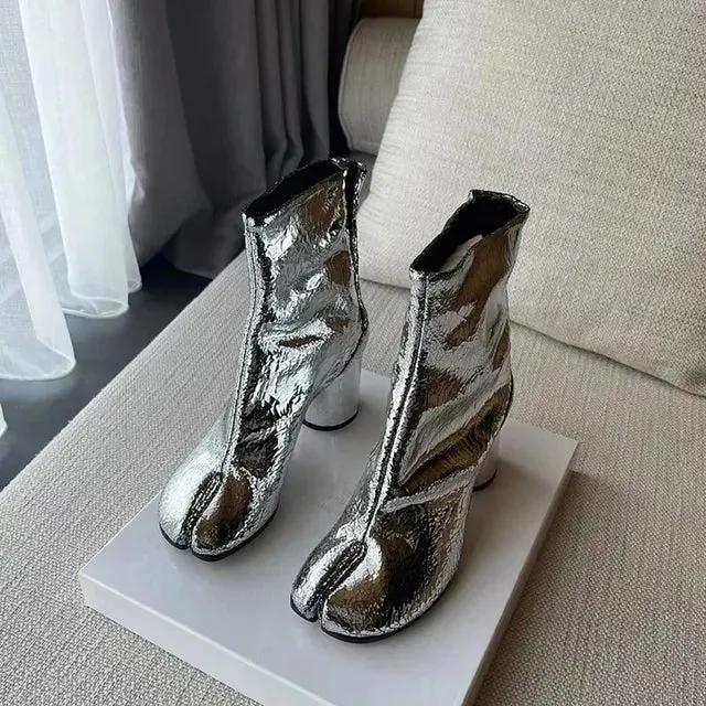 FOILED Tabi Boots