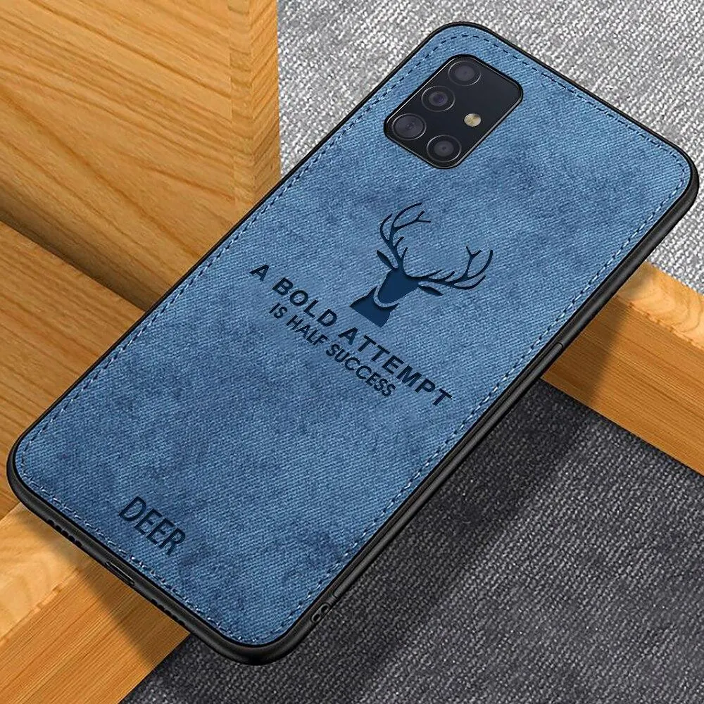 Galaxy M31s Deer Pattern Inspirational Soft Case