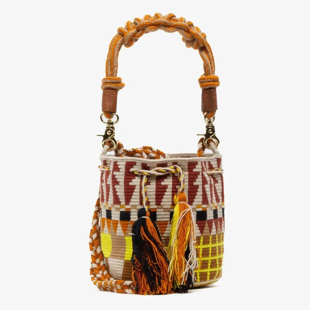 Handmade Small Crossbody Wayuu Afrodita