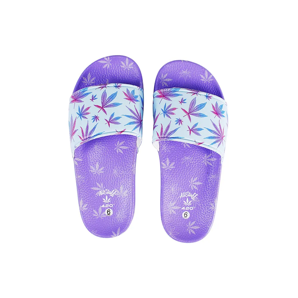 Himpy Slides - Womens Purple Tangie Sandal - 1 Pair Per Pack