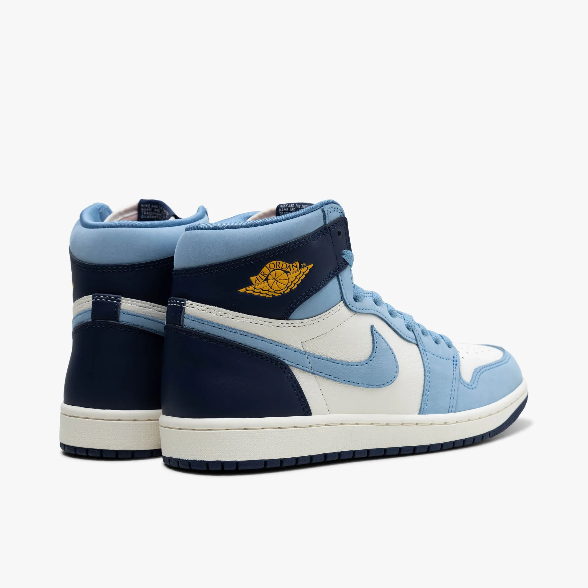 Jordan 1 Retro Women's High OG Uni Blue / Uni Gold