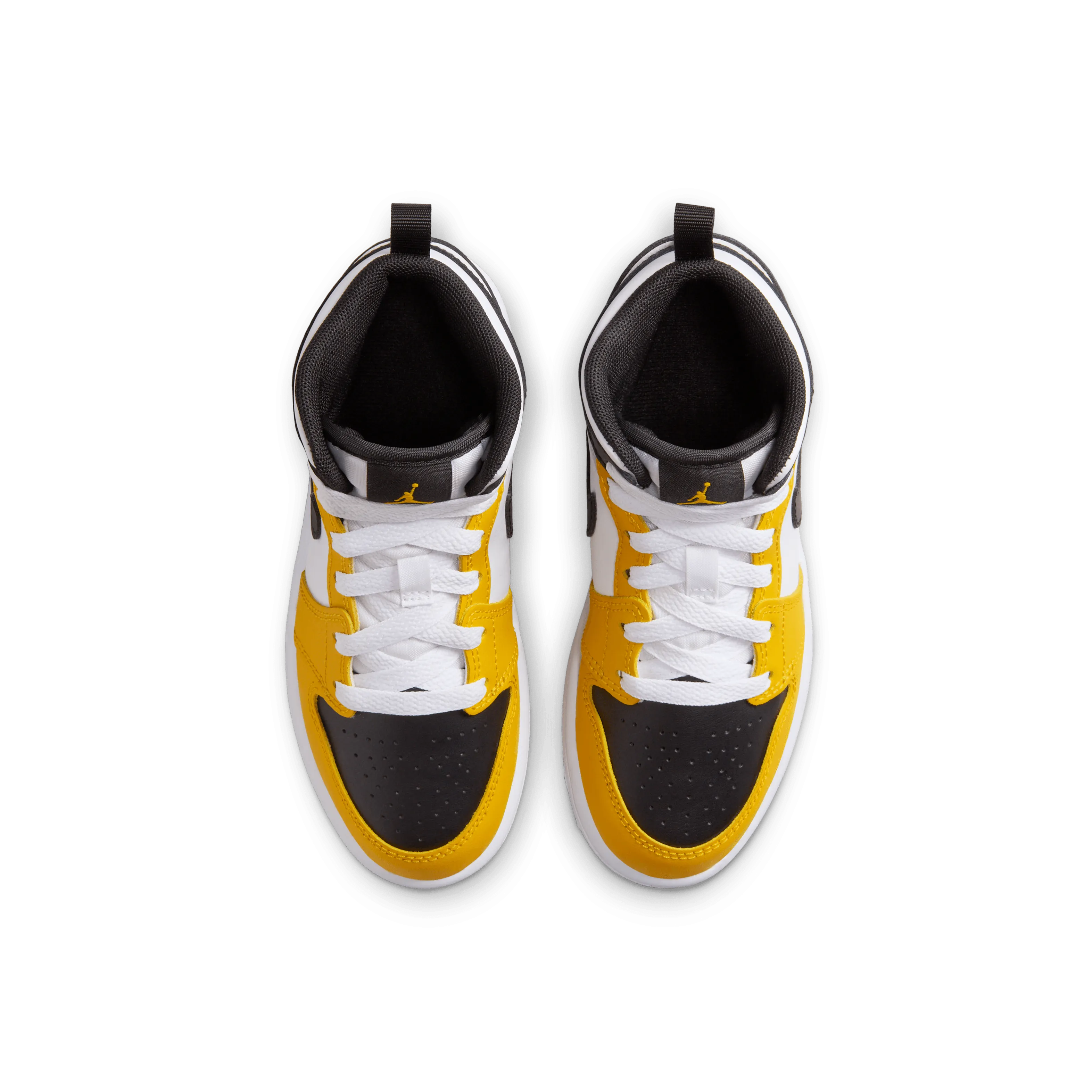 Jordan - Boy - PS Air Jordan 1 Mid - Yellow Ochre/Black