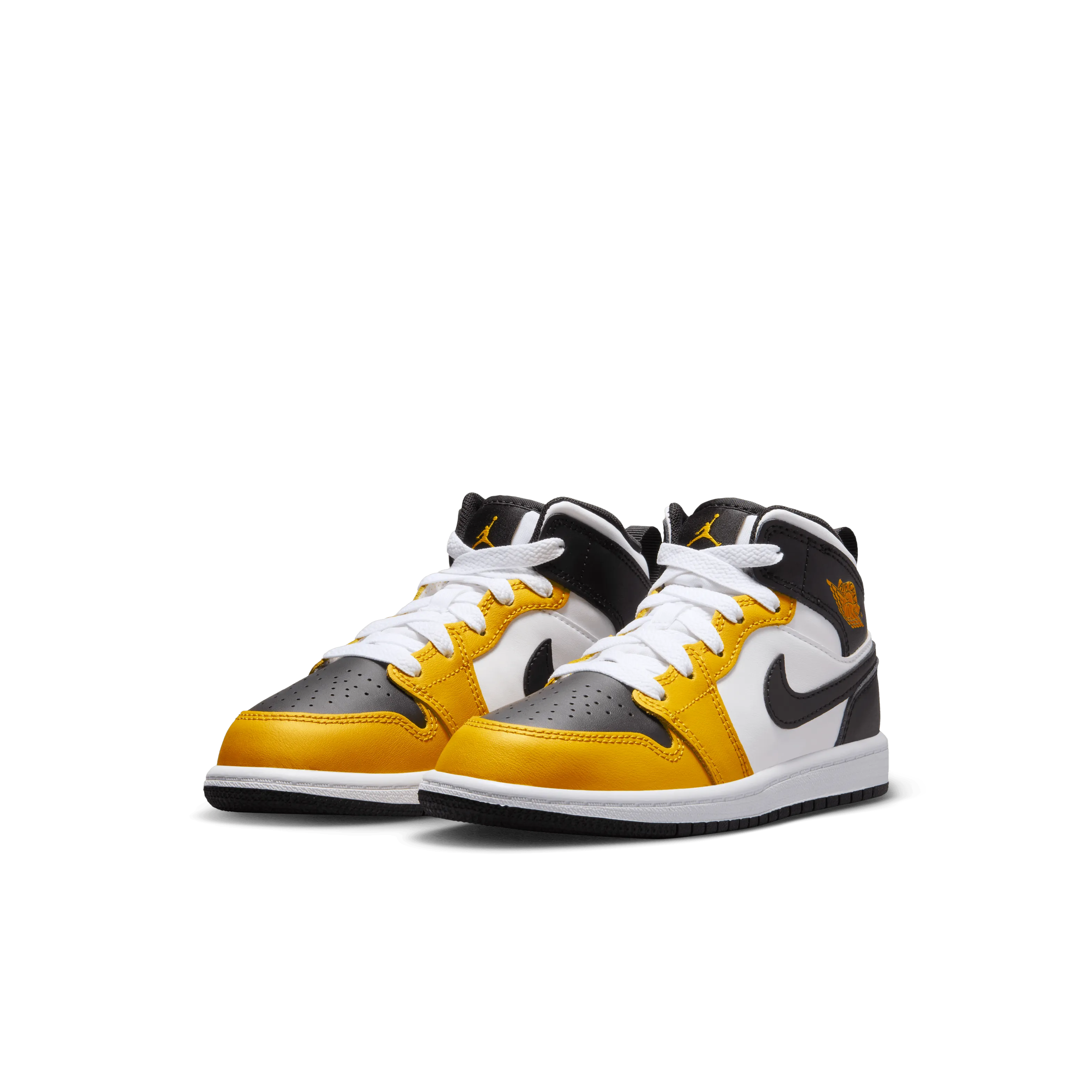 Jordan - Boy - PS Air Jordan 1 Mid - Yellow Ochre/Black