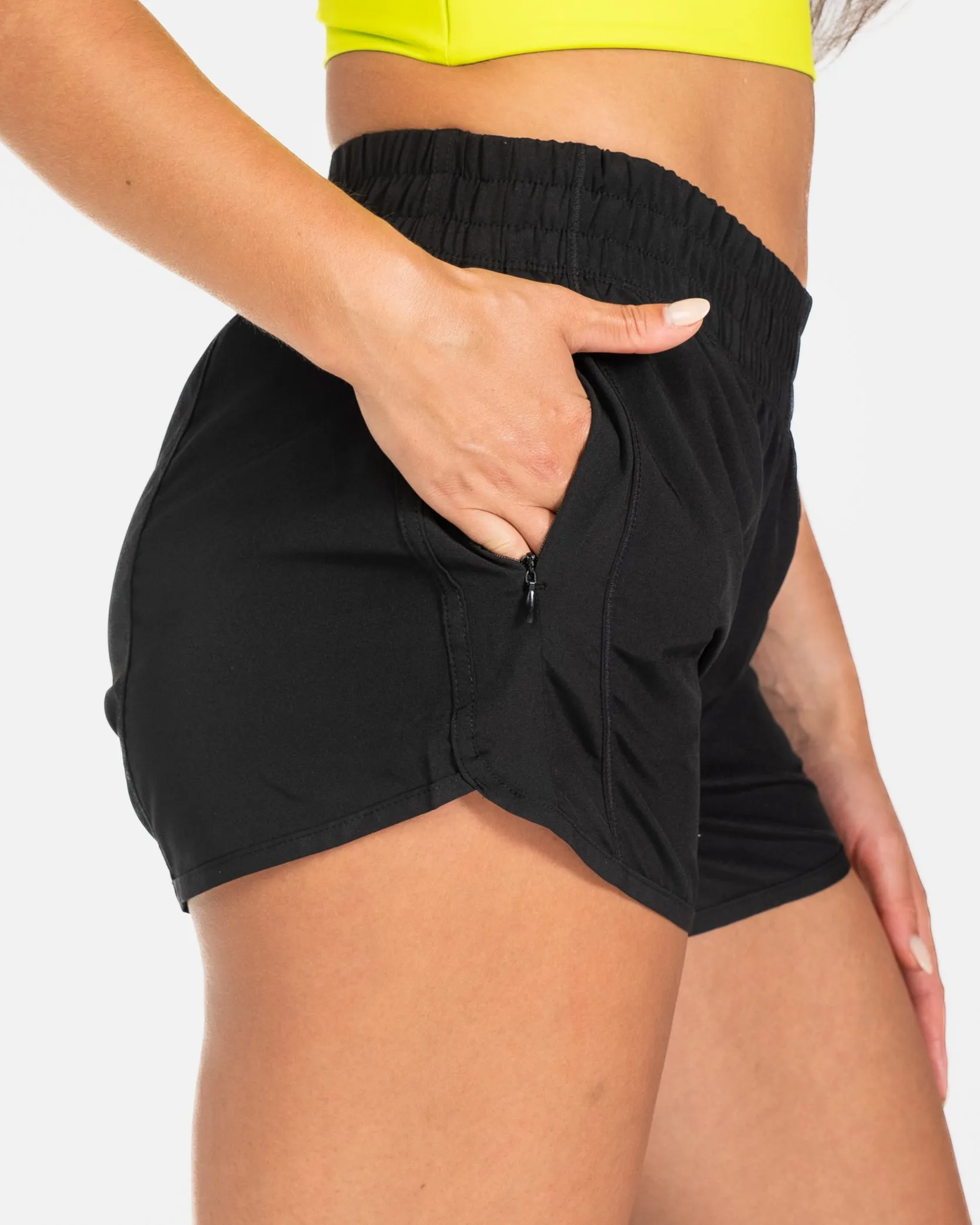 Level Up Shorts - Black