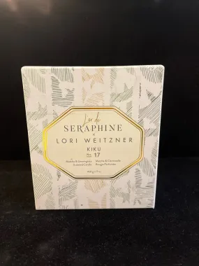 L'or De Seraphine x Lori Weitzner "Kiku" candle