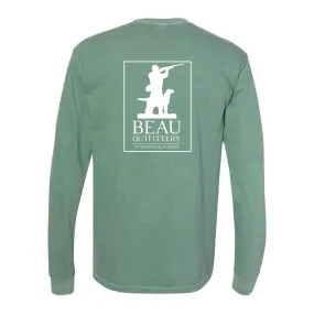 LS Beau Original Logo T-Shirt Lt. Green