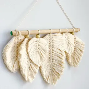 Macrame Handmade Falling Leaves