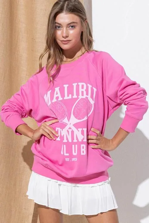 MALIBU TENNIS CLUB PULLOVER