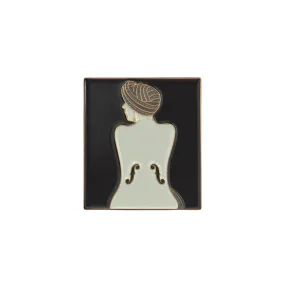 Man Ray, Le Violon d'Ingres Enamel Pin