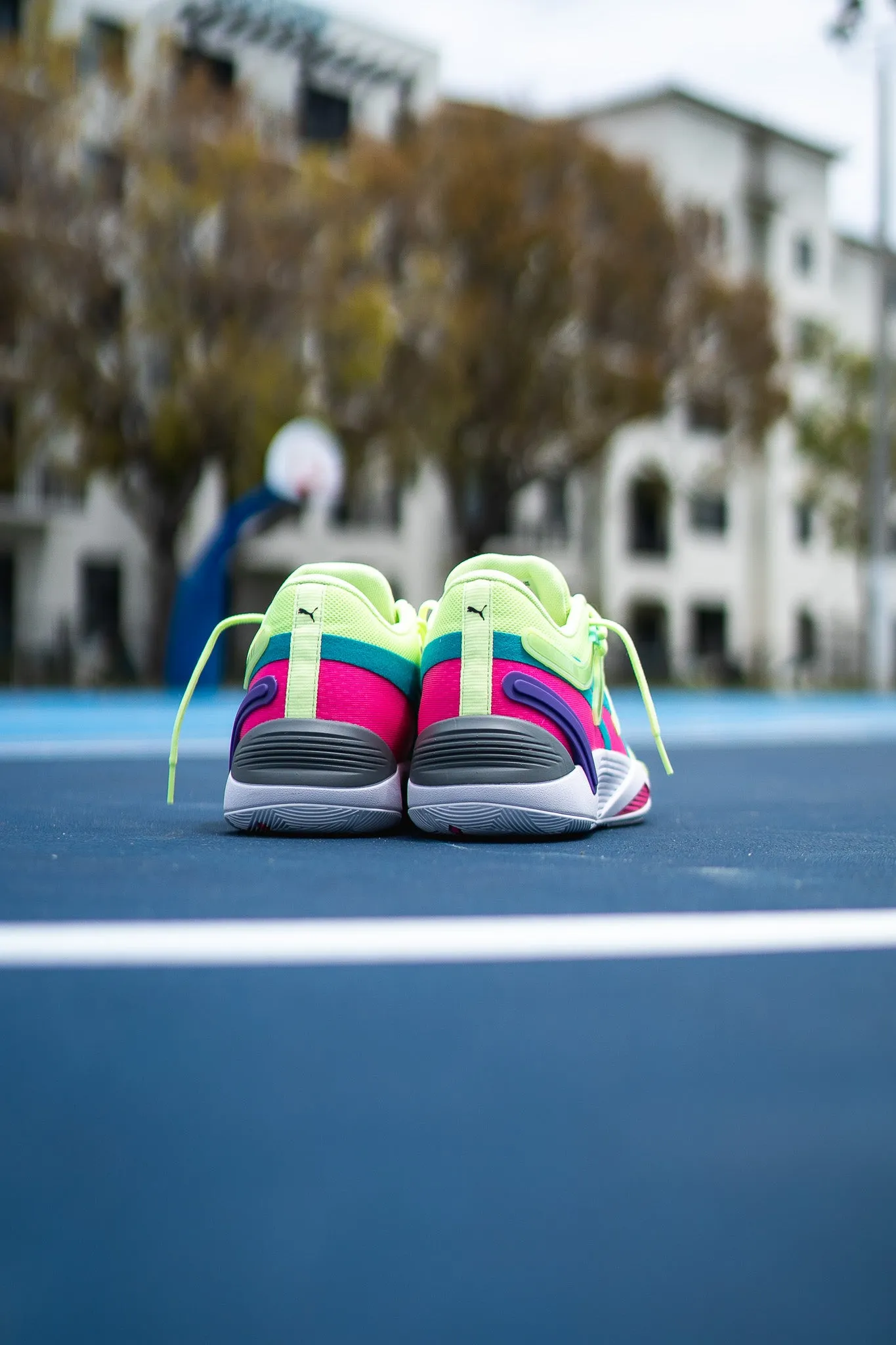 Mens Puma TRC Blaze Court Daytona (Fizzy Lime)