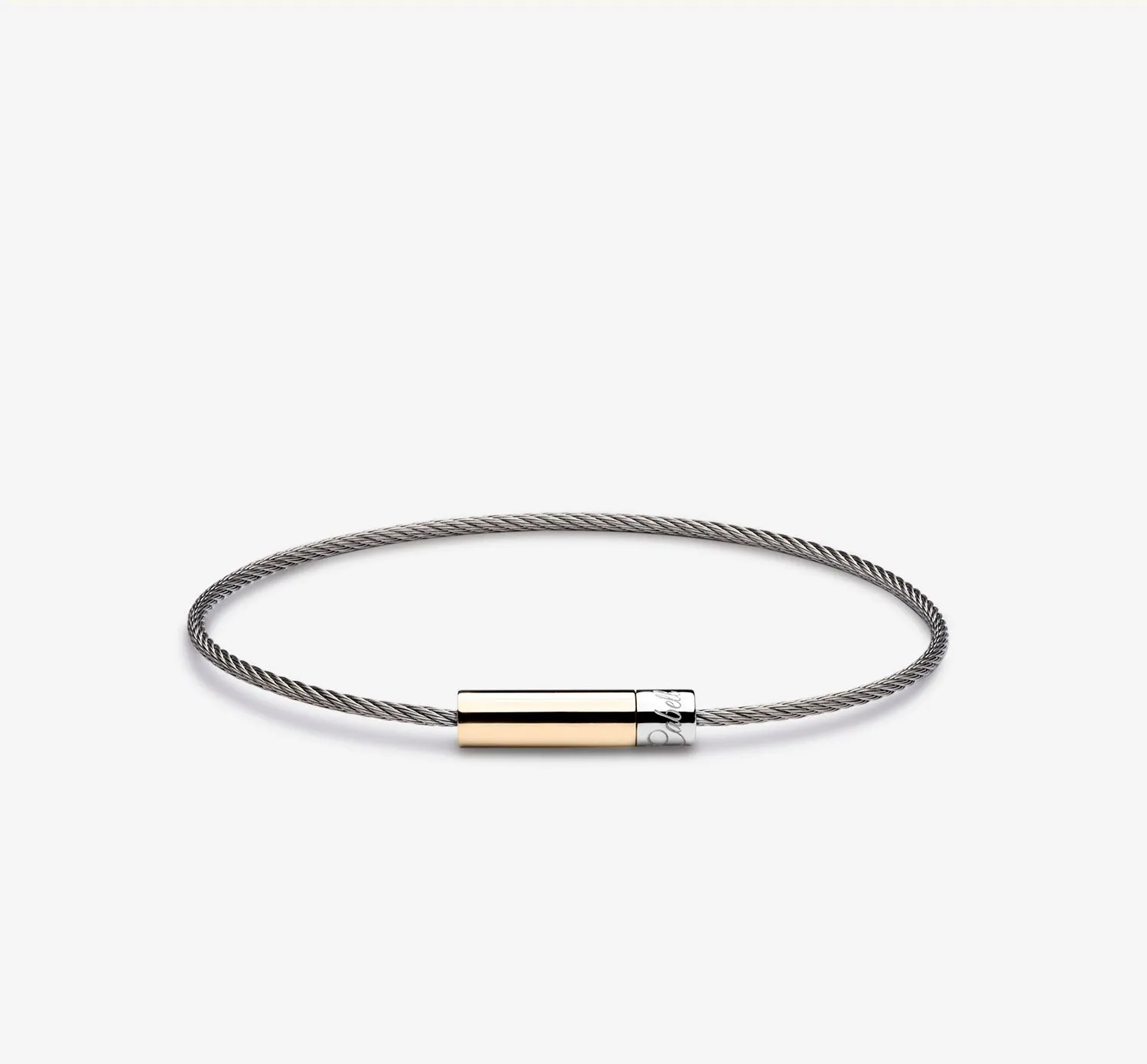 Michael Cable Bracelet | Silver/Gold