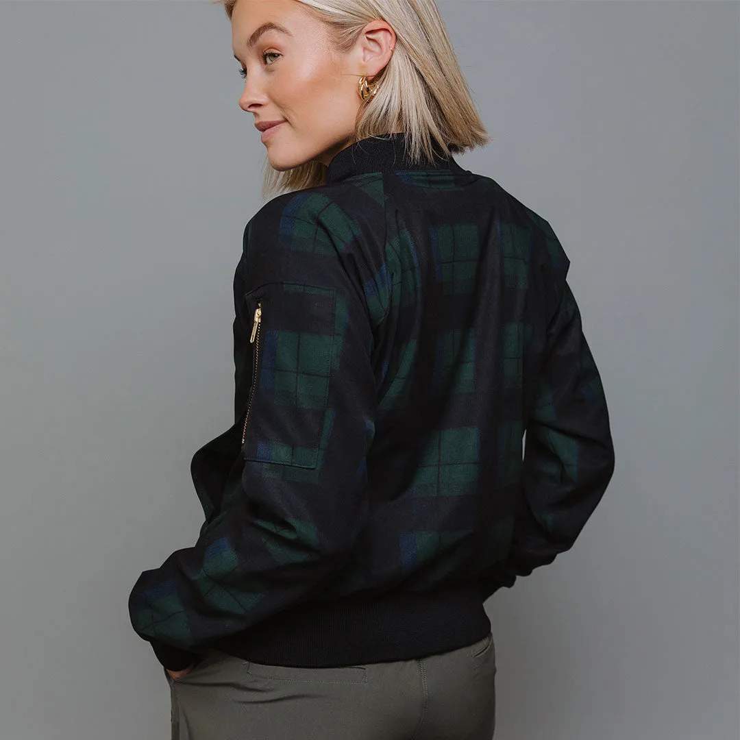 Mistletoe Bomber Jacket