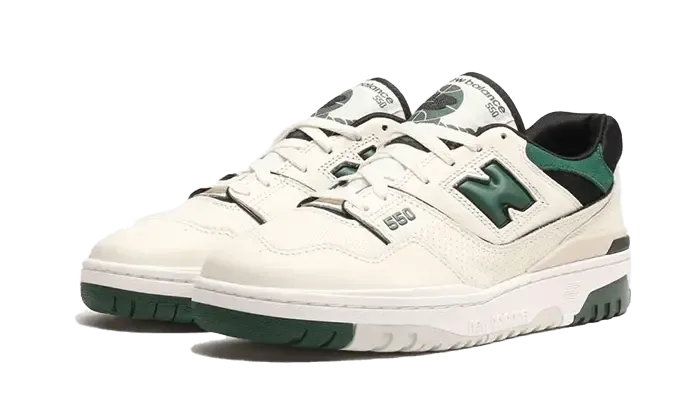 New Balance 550 Sea Salt Pine Green