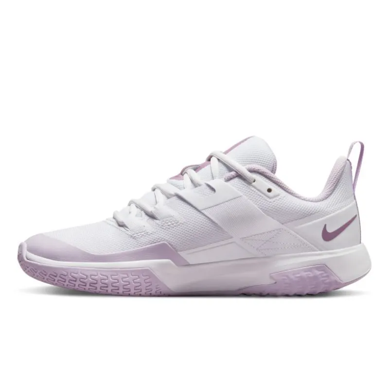 Nike Court Vapor Lite Women's Hard Court Tennis Shoes - White/Amethyst Wave-Doll