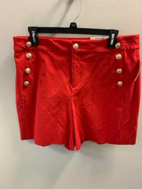 NWT Size 12 CHARTER CLUB BOTTOMS Red SHORT Shorts