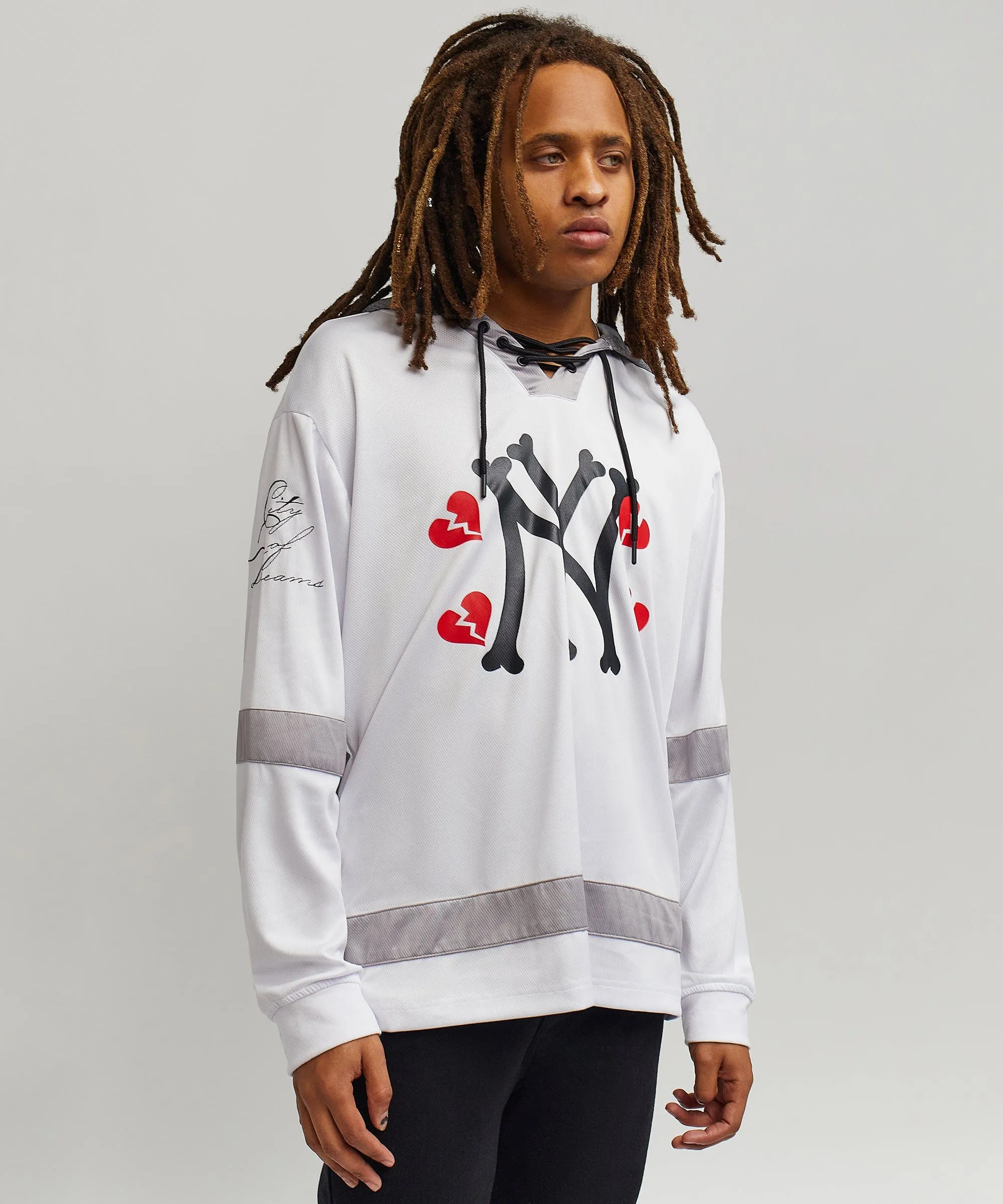 NY Crossbone Hockey Jersey