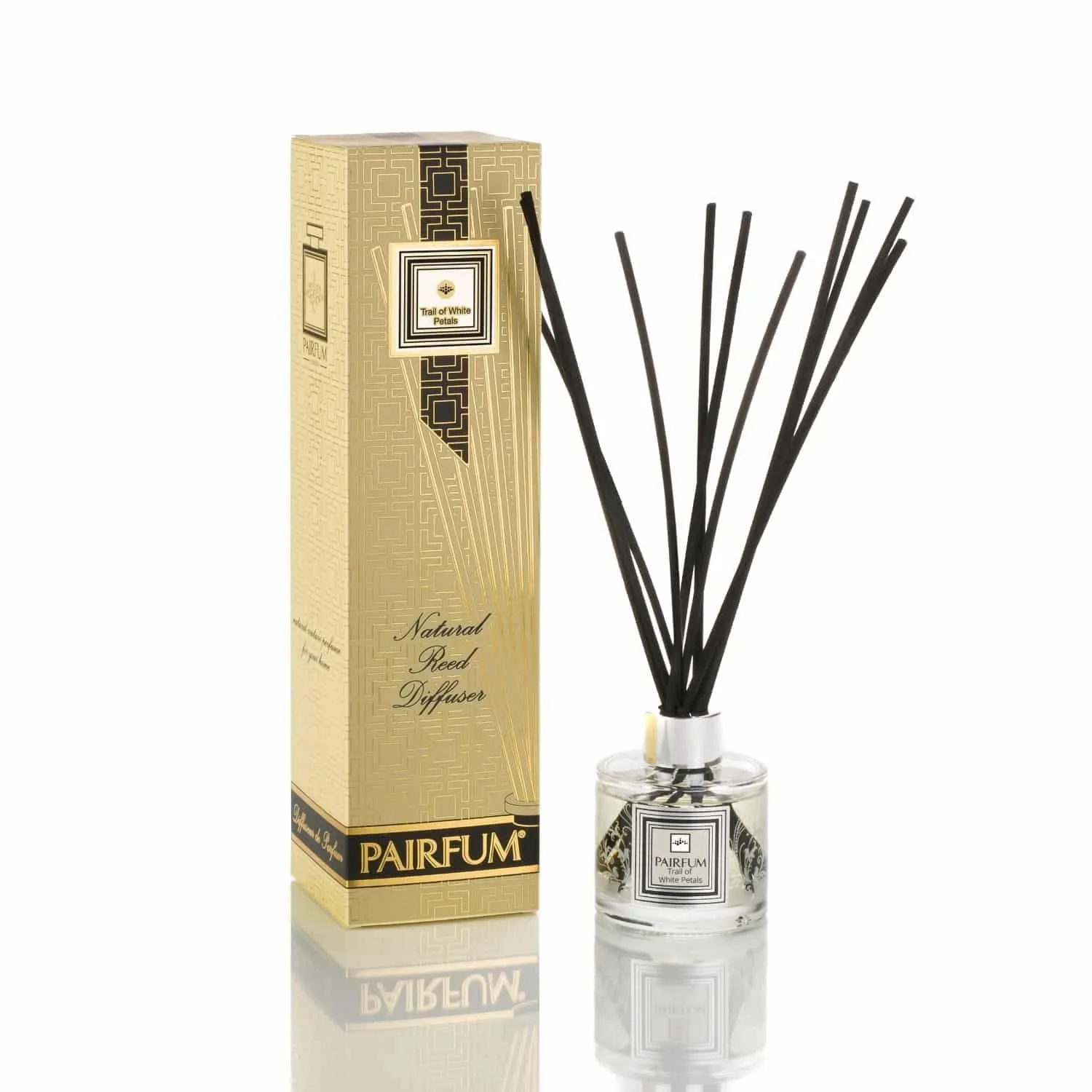 Pairfum London Luxury Reed Diffuser Classic Trail of White Petals 100ml  10 Reeds