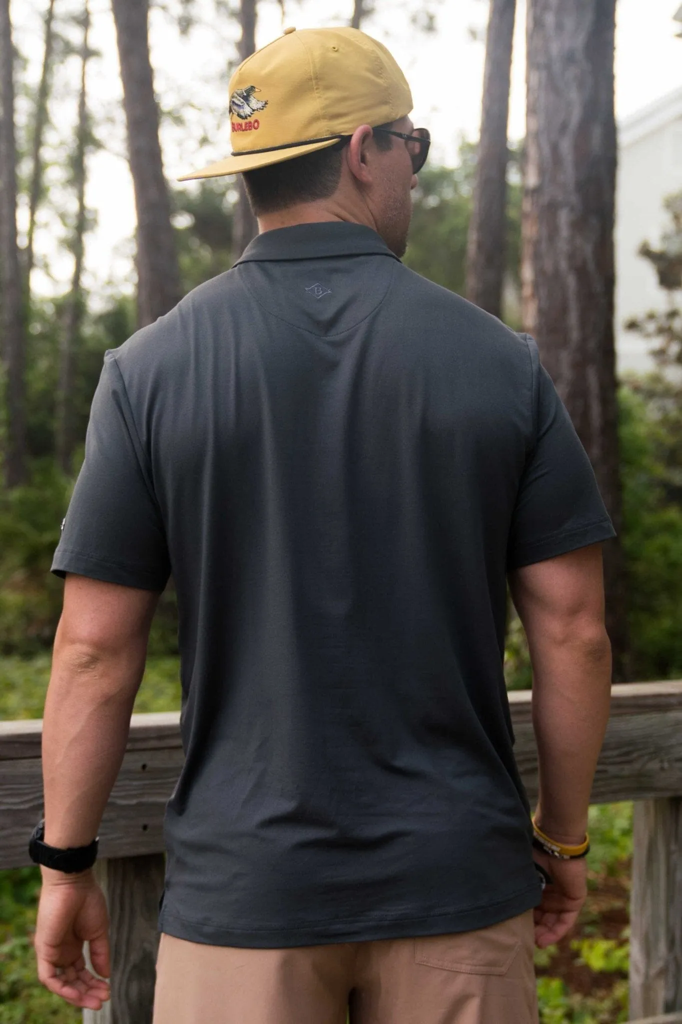 Performance Polo - Gun Metal Grey