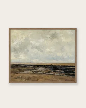 "Villerville Beach" Art Print