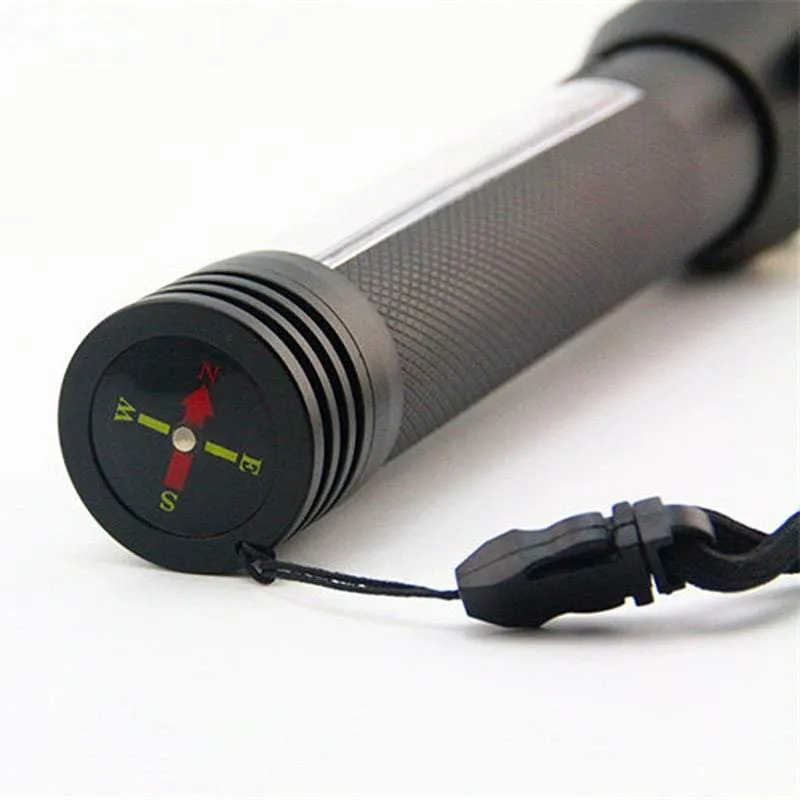 Roadside HERO ™ 9-IN-1 Multi-Function Solar Powered Flashlight / Survival Tool