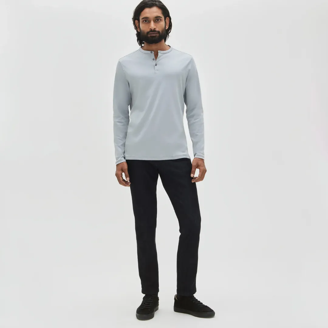 Robert Barakett The Barakett Long Sleeve Henley Shirt