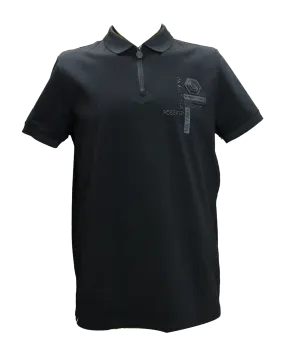 Roberto Vino Black 1/4 Zip Golfer