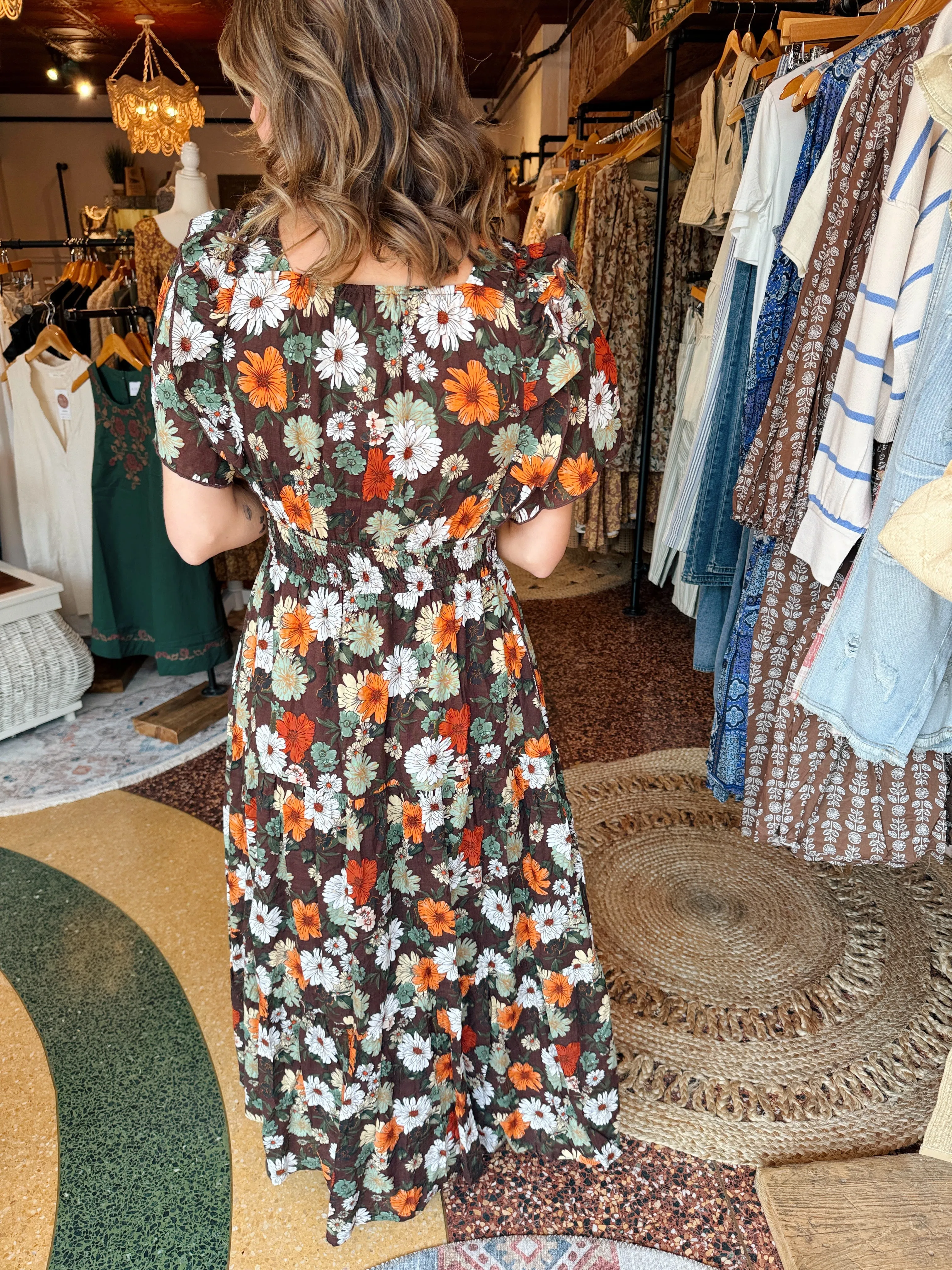 Shay Floral Maxi Dress