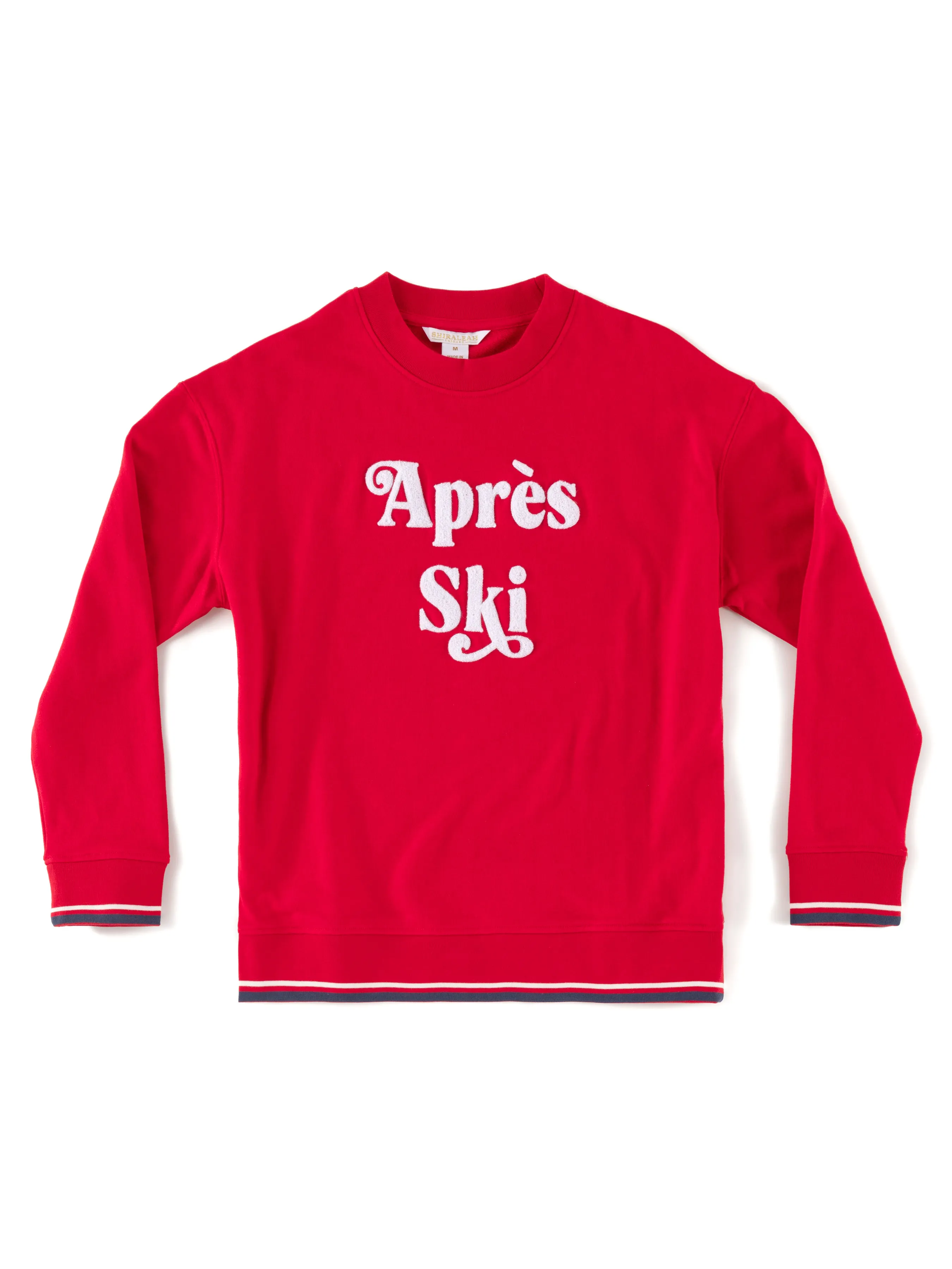 Shiraleah "Apres Ski" Sweatshirt, Red