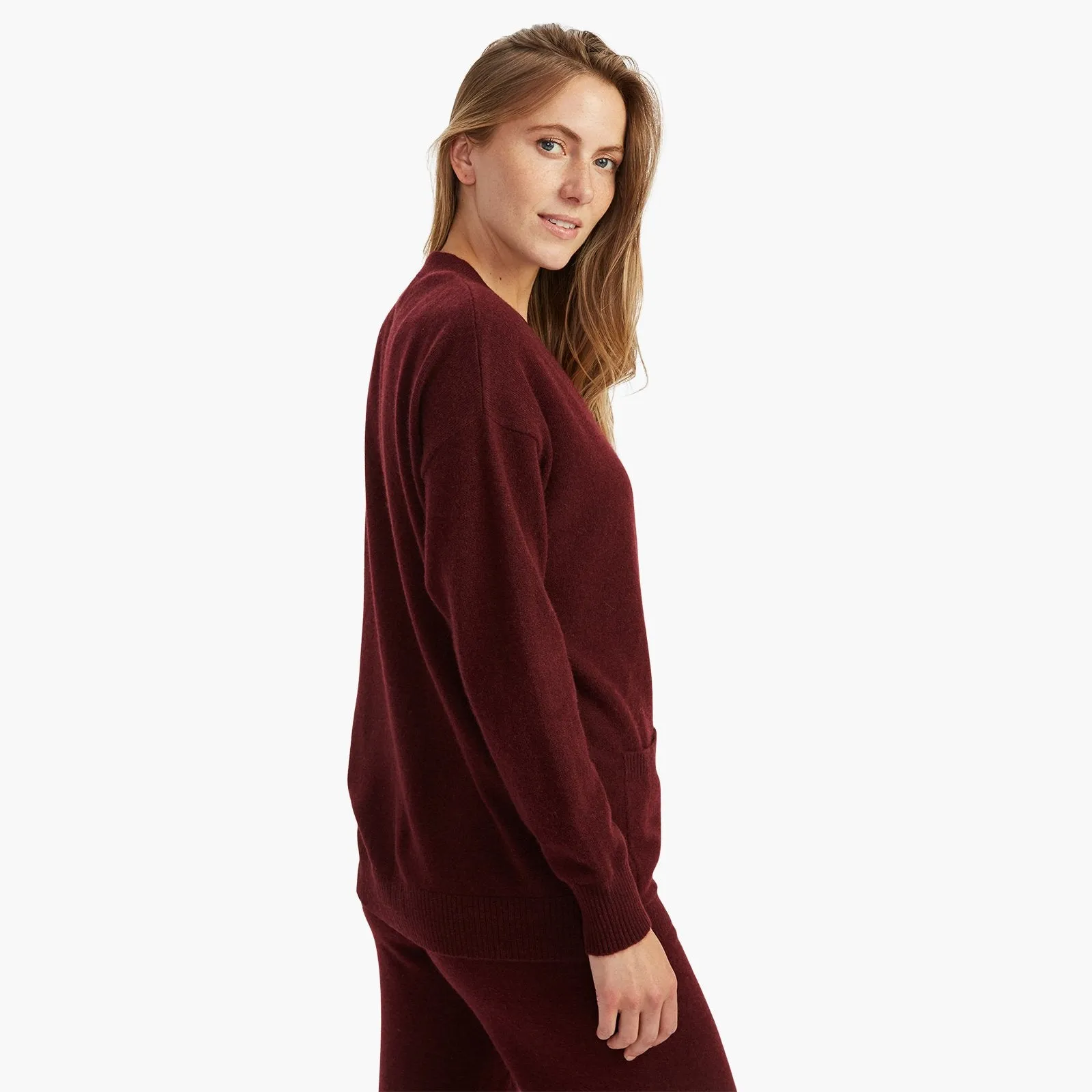 Signature Cashmere Boyfriend Cardigan