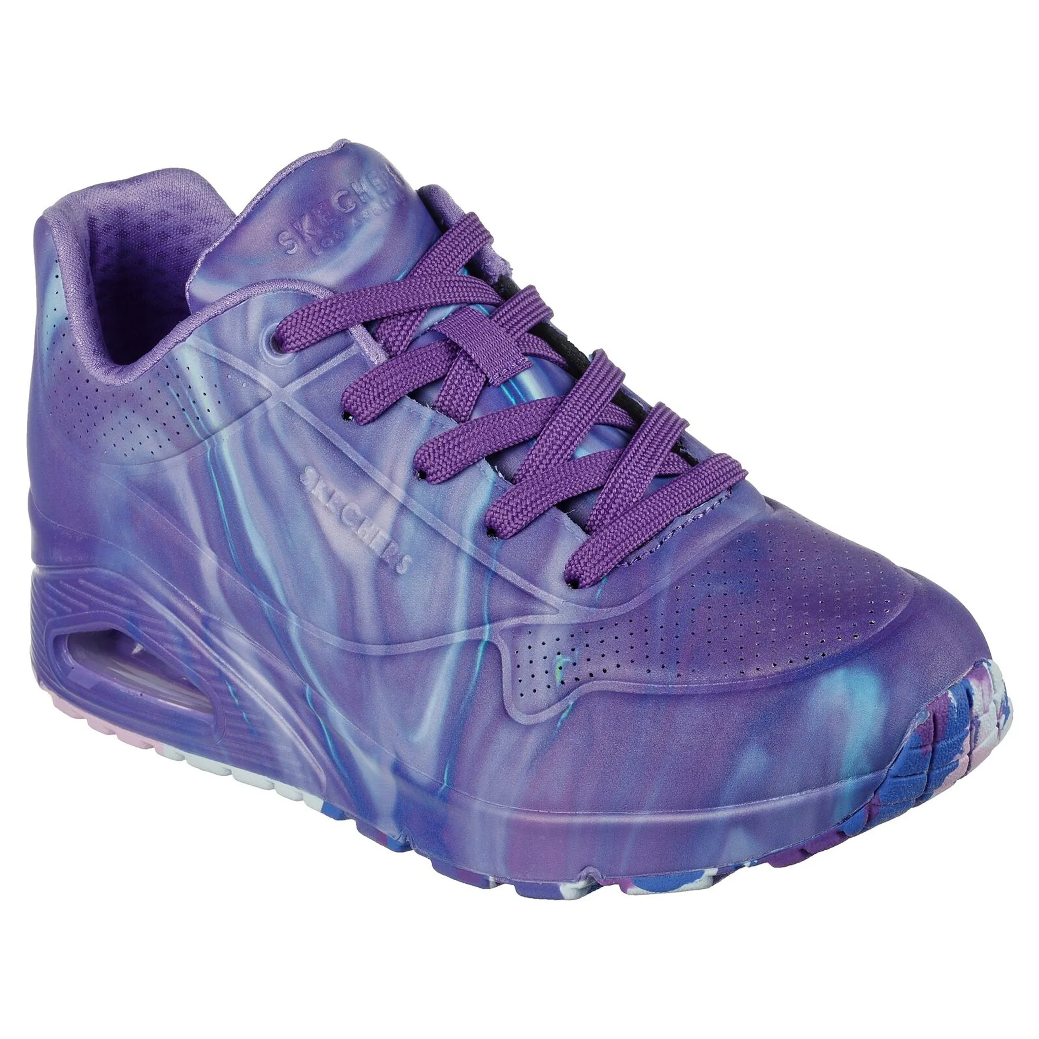 Skechers Women's 155137 Uno - Like Water Purple Casual Shoes