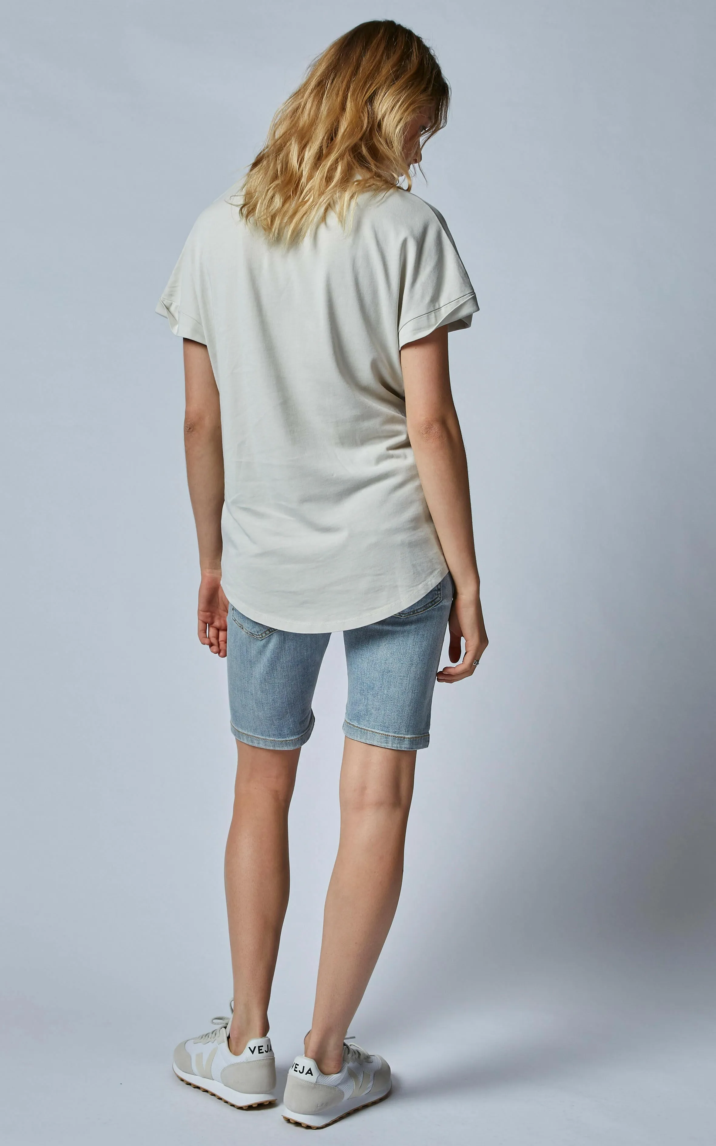 Slouchy Grey Tee