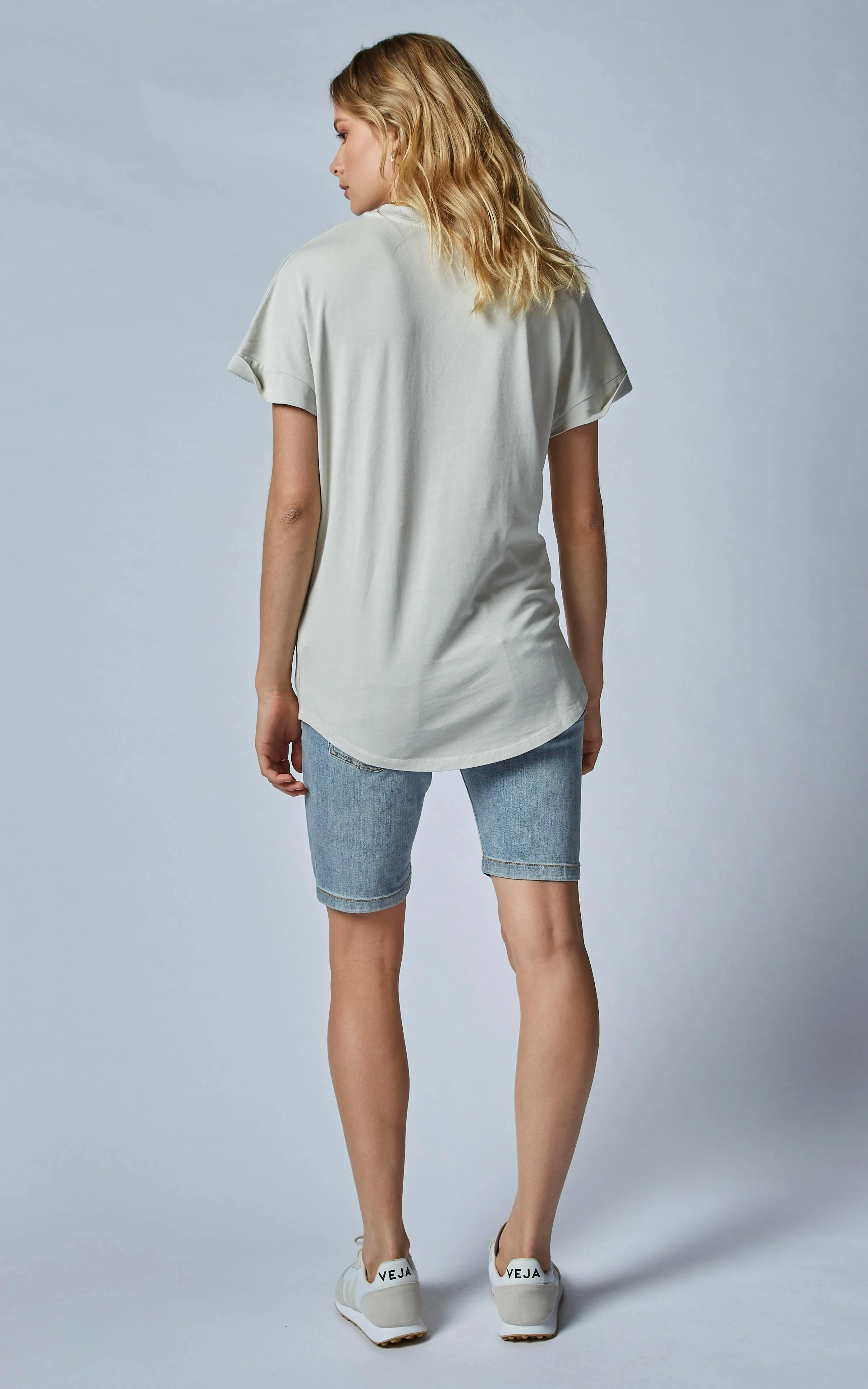 Slouchy Grey Tee