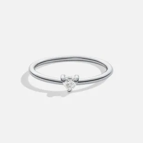 'Small Love' Crystal Heart Ring