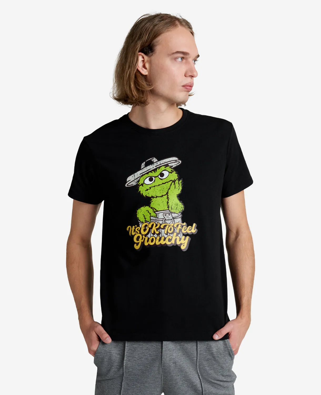 T-Shirt cuello redondo Oscar The Grouch Sesame Street