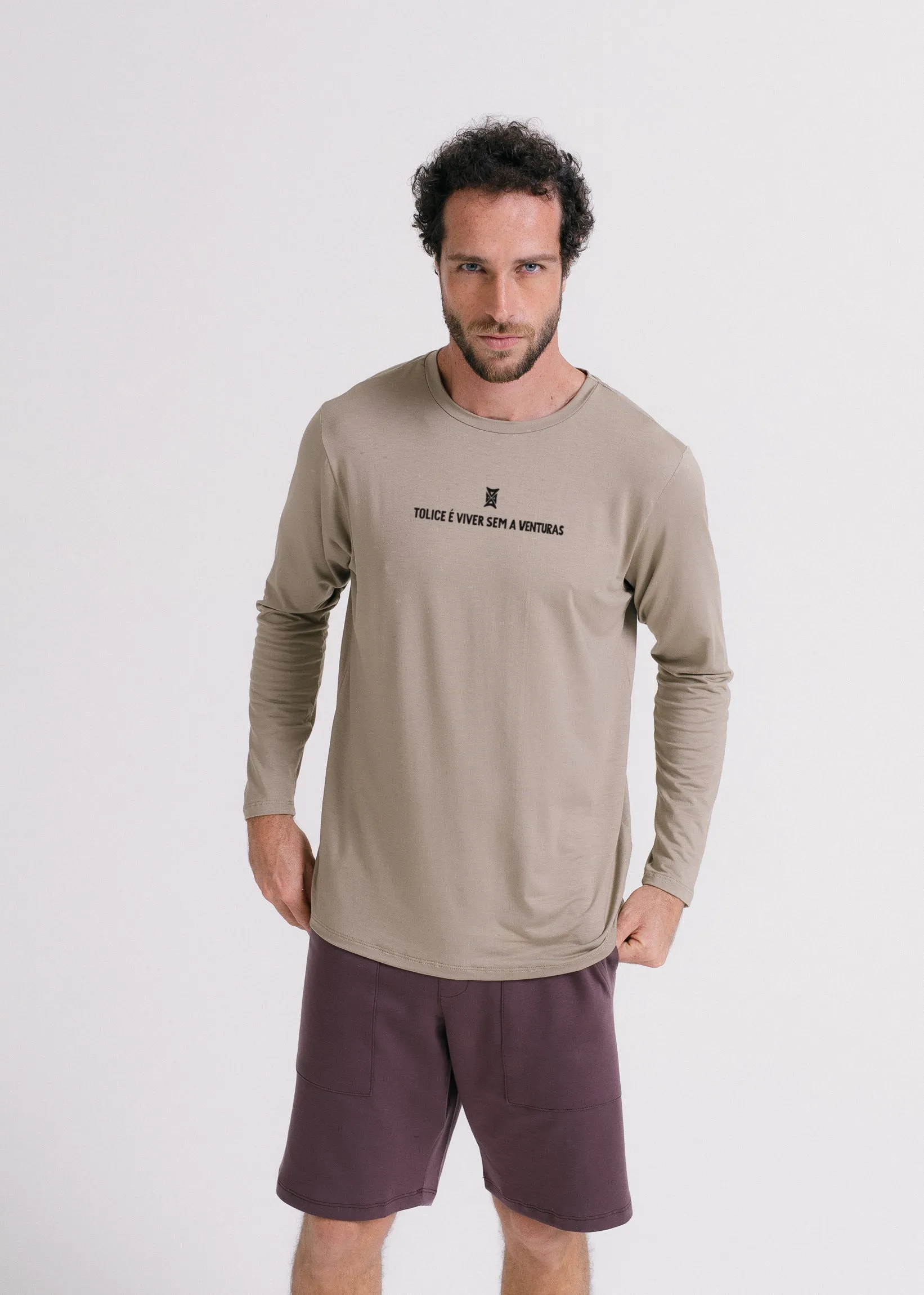 Tech T-Shirt Long Sleeve Ventura Viagens Masculino