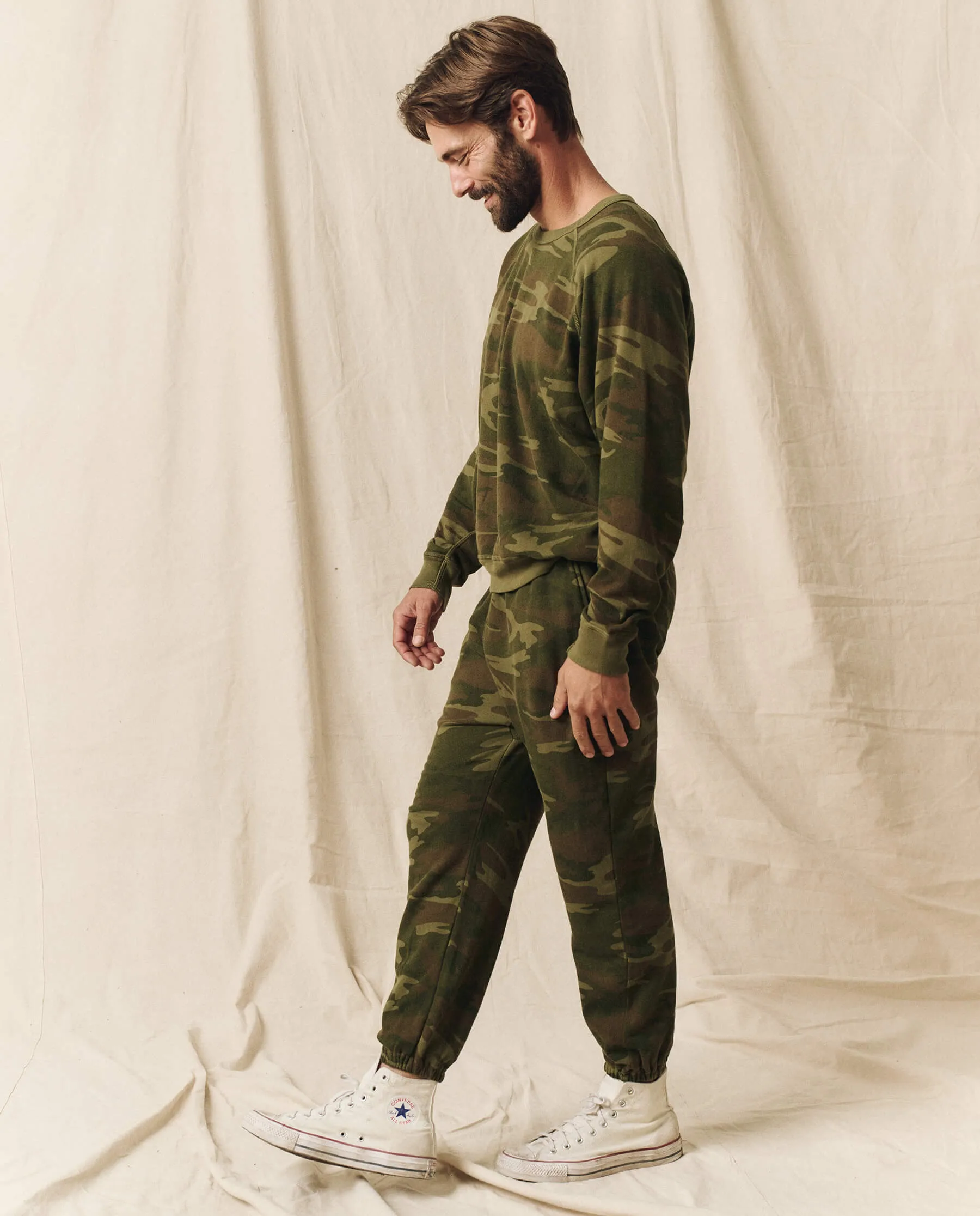 The Men's Stadium Sweatpant. -- Deep Woods Camo