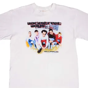 VINTAGE BACKSTREET BOYS MILLENNIUM TOUR TEE SHIRT 1999 2000 SIZE XL