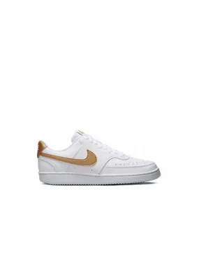 W Nike Court Vision Lo Nn - White Gold