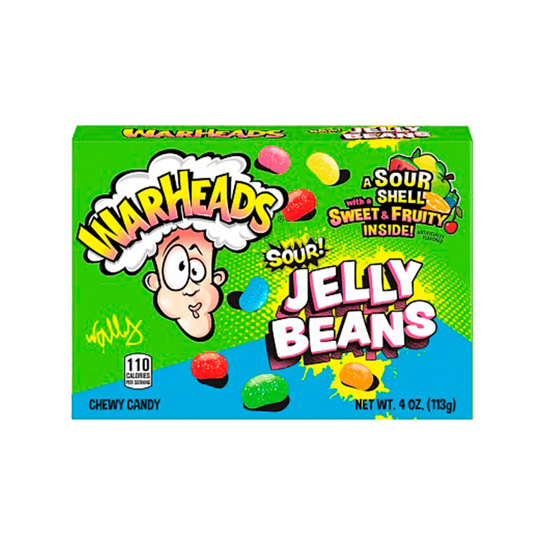 Warheads Sour Jelly Beans CX