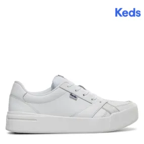 Women's The Court Leather Sneaker White (WH67217)