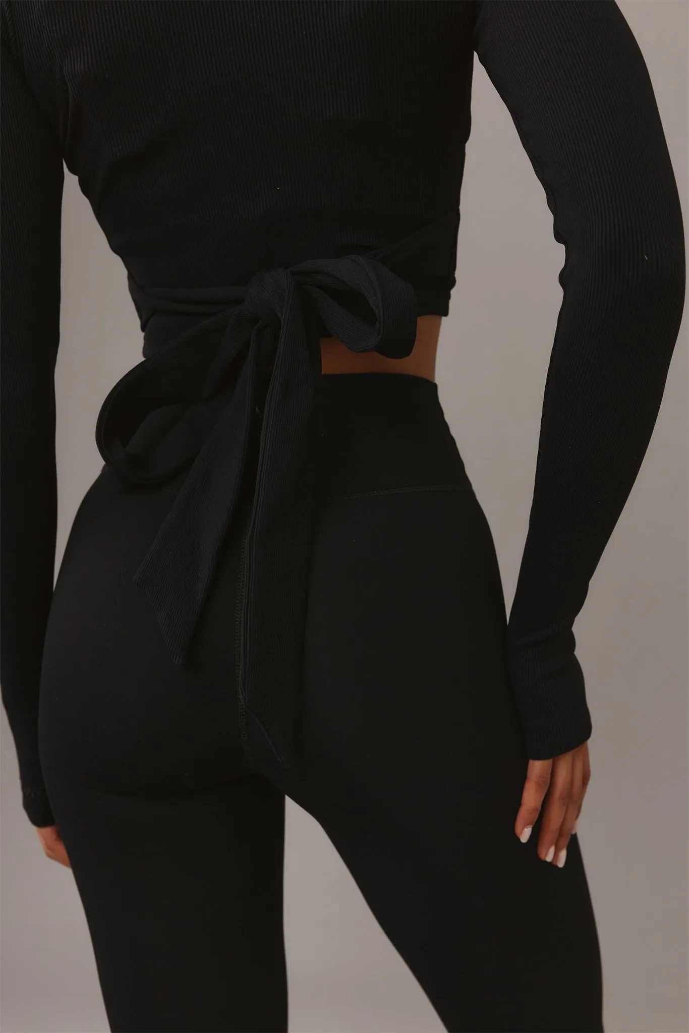 Yosemite Top - Black Thick Rib